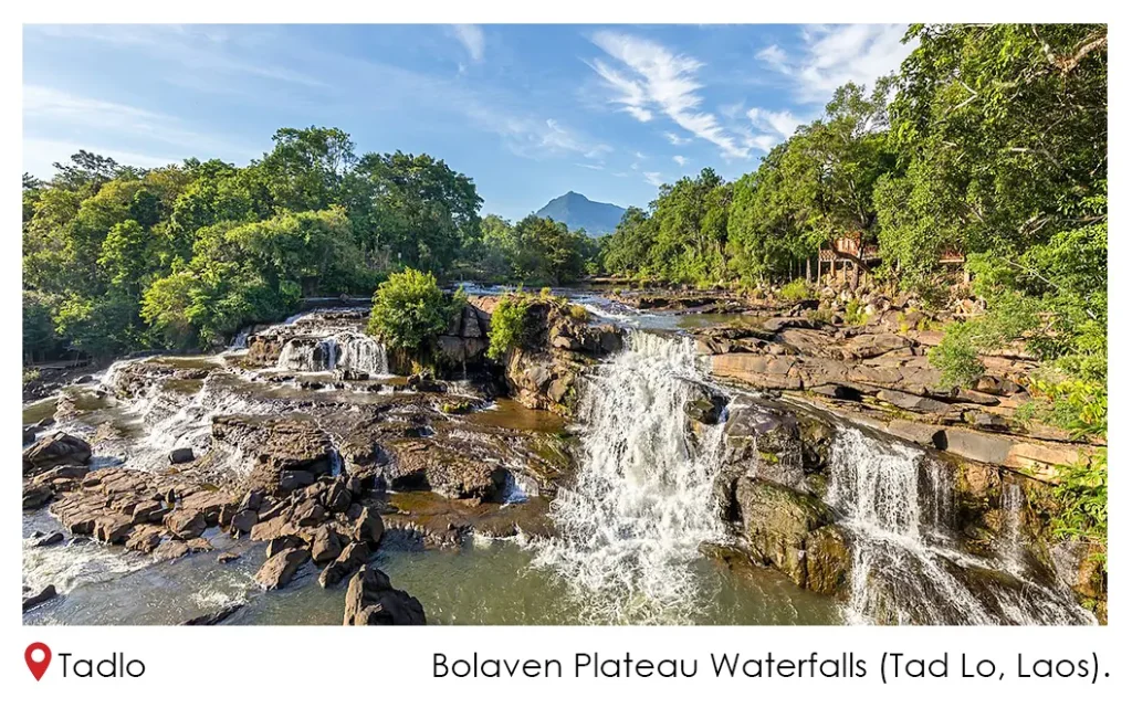 Bolaven Plateau Waterfalls Tad Lo Lao