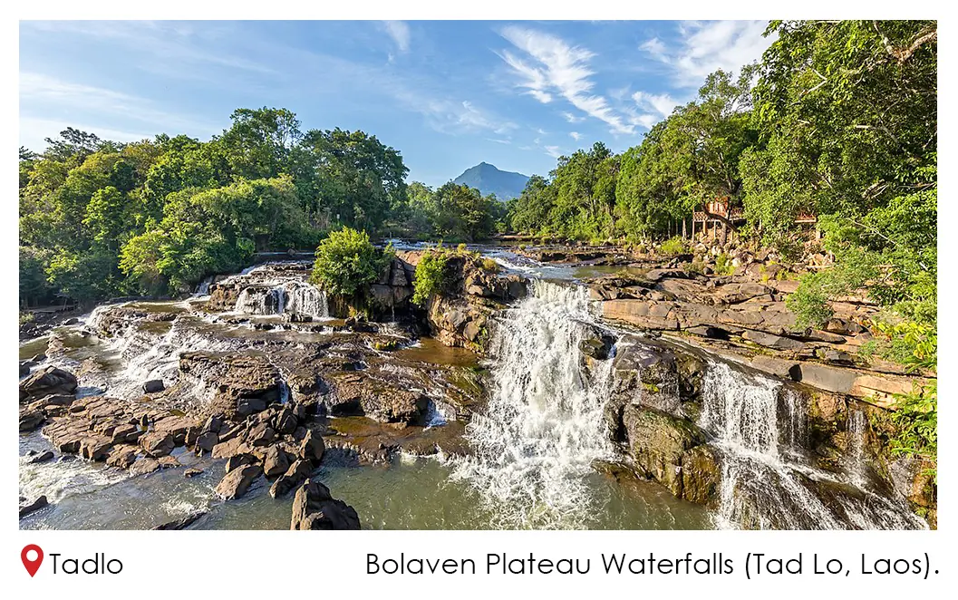 Bolaven Plateau Waterfalls Tad Lo Lao