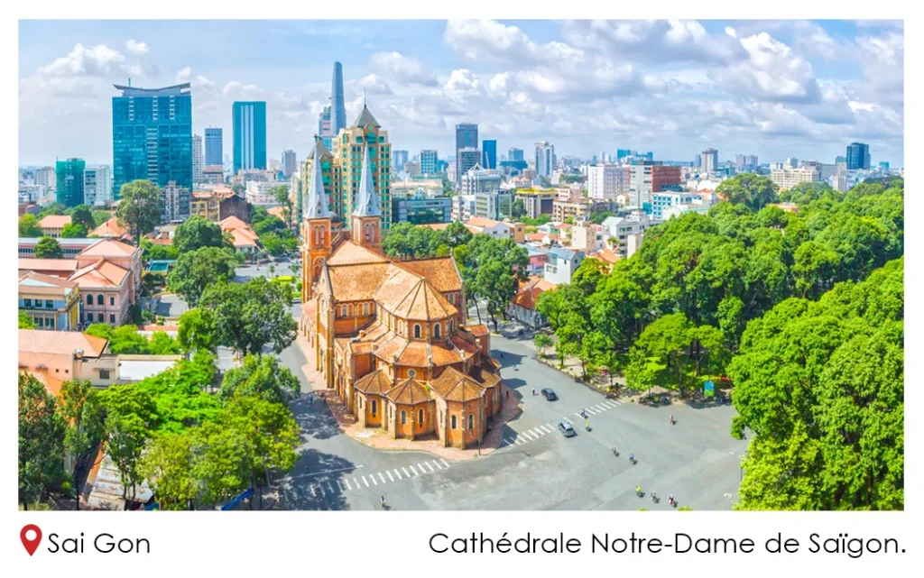 Cathedrale notre dame de Saigon