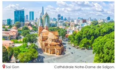 Cathedrale notre dame de Saigon
