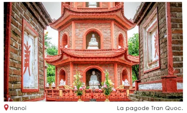 La pagode Tran Quoc