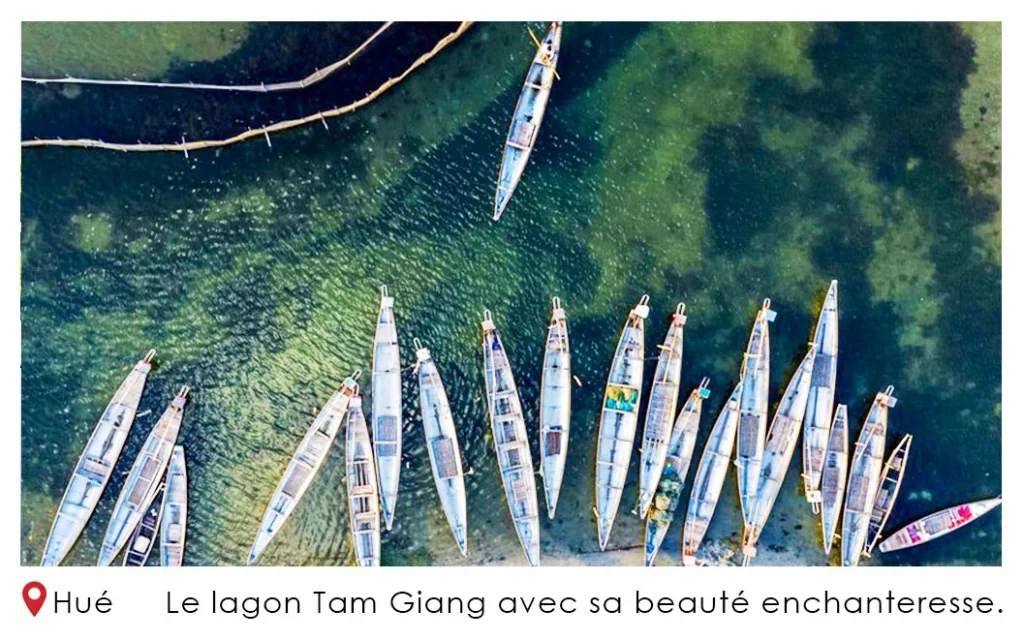 Le lagon Tam Giang Hue avec sa beaute enchanteresse