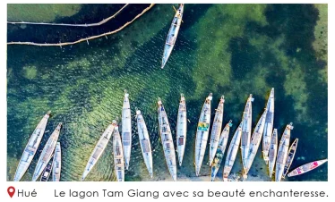 Le lagon Tam Giang Hue avec sa beaute enchanteresse