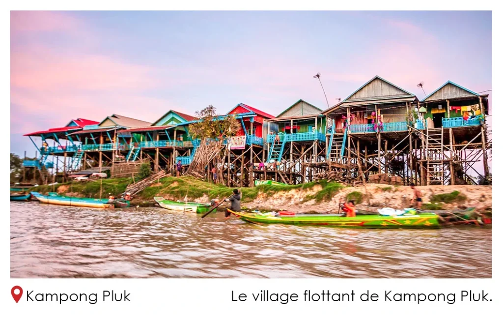 Le village flottant de Kampong Pluk