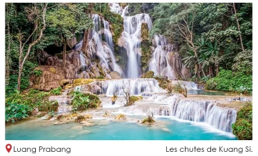 Les chutes de Kuang Si