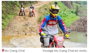 Voyage Mu Cang Chai en moto
