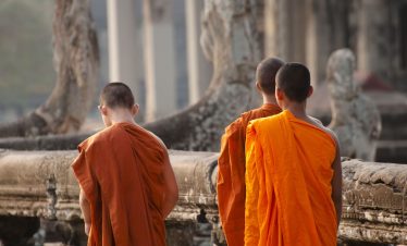 cambodia monks angkor wat shstck
