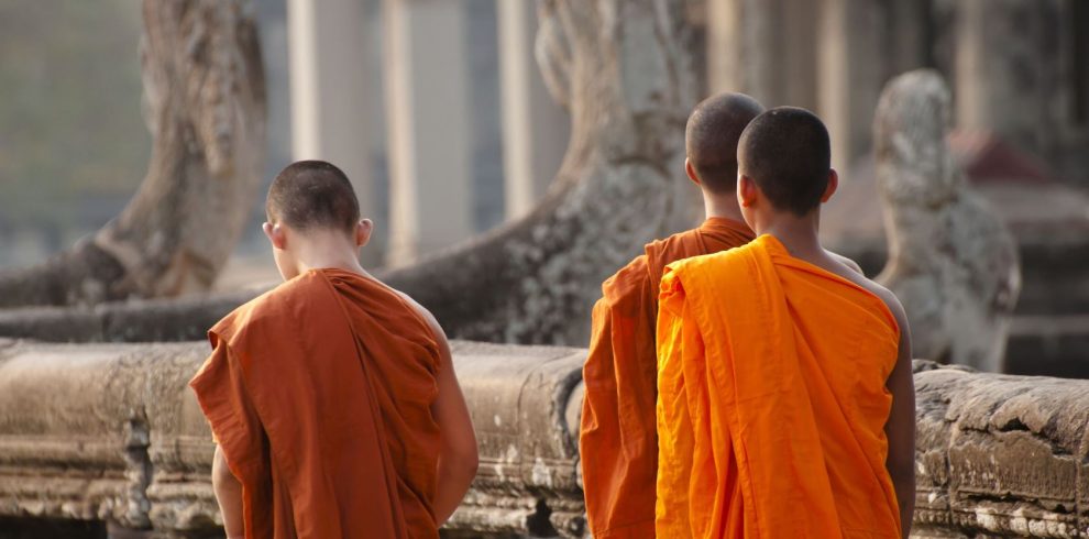 cambodia monks angkor wat shstck