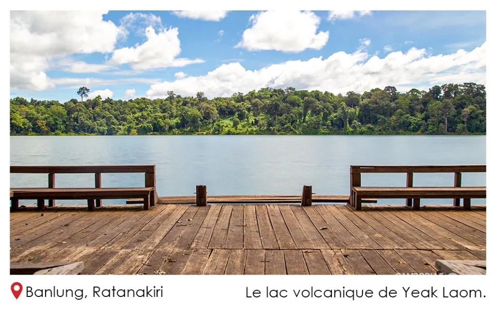 Le lac volcanique de Yeak Laom