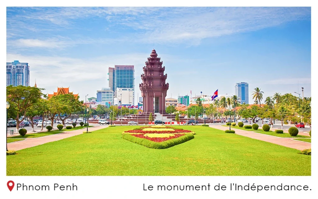 Le monument de lIndependance du Cambodge p