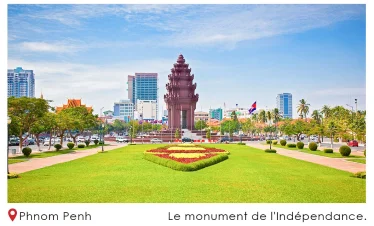 Le monument de lIndependance du Cambodge p
