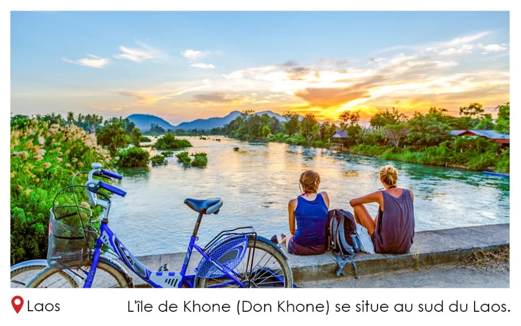 L'île de Khone (ou Don Khone)