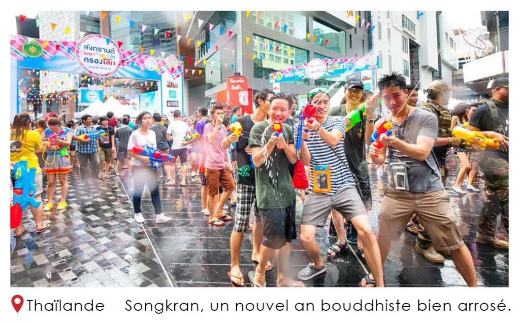 Songkran, un nouvel an bouddhiste bien arrosé