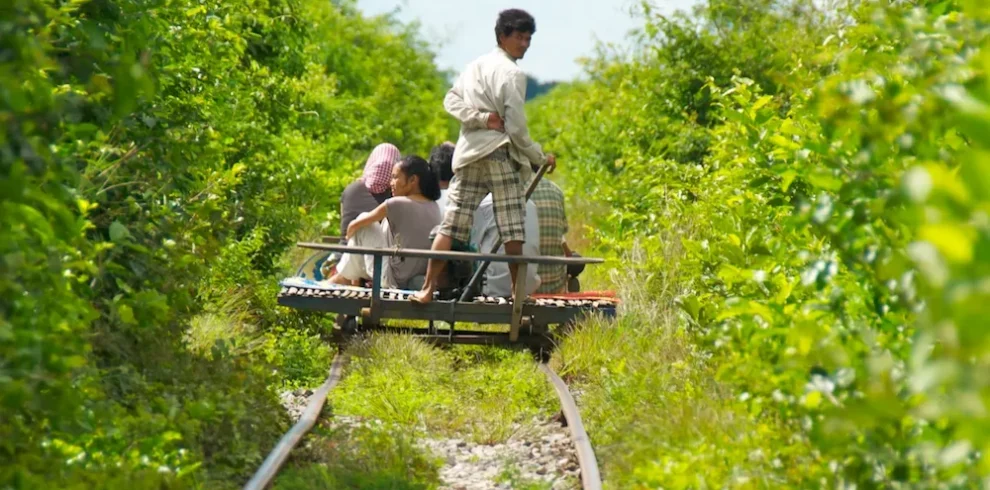 battambang train bambou