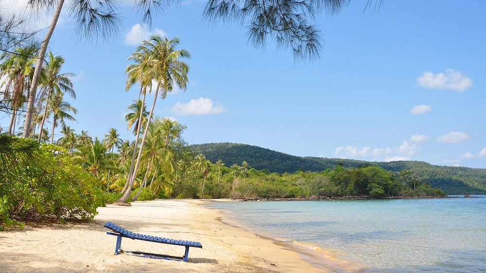 koh rong plage Lonely