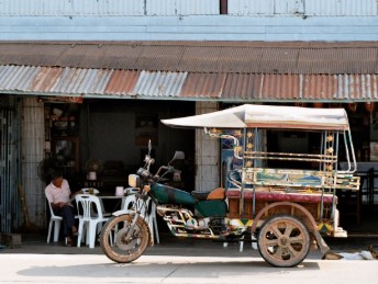 les tuk tuks au Cambodge
